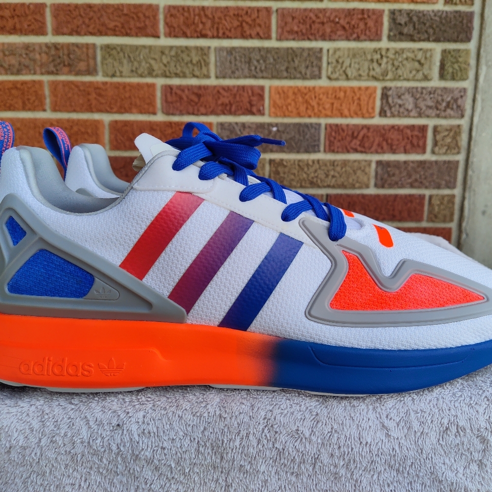Men's sz 14 Adidas ZX 2K Flux Cloud Athletic Trainer Shoes - NWOB